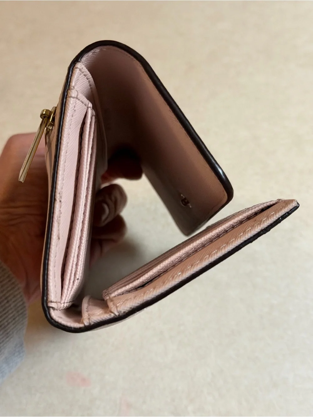Michael Kors Pink Saffiano Crossbody Tote with Matching Wallet
